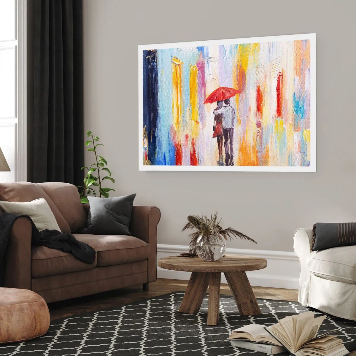 Affiche - Poster - Qu'il pleuve encore - 70x50 cm