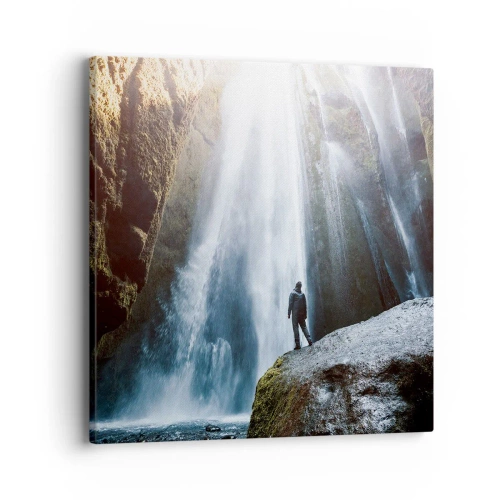 Impression sur toile - Image sur toile - Restauration des proportions - 40x40 cm