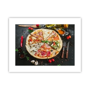 Affiche - Poster - Une gamme de saveurs - 40x30 cm
