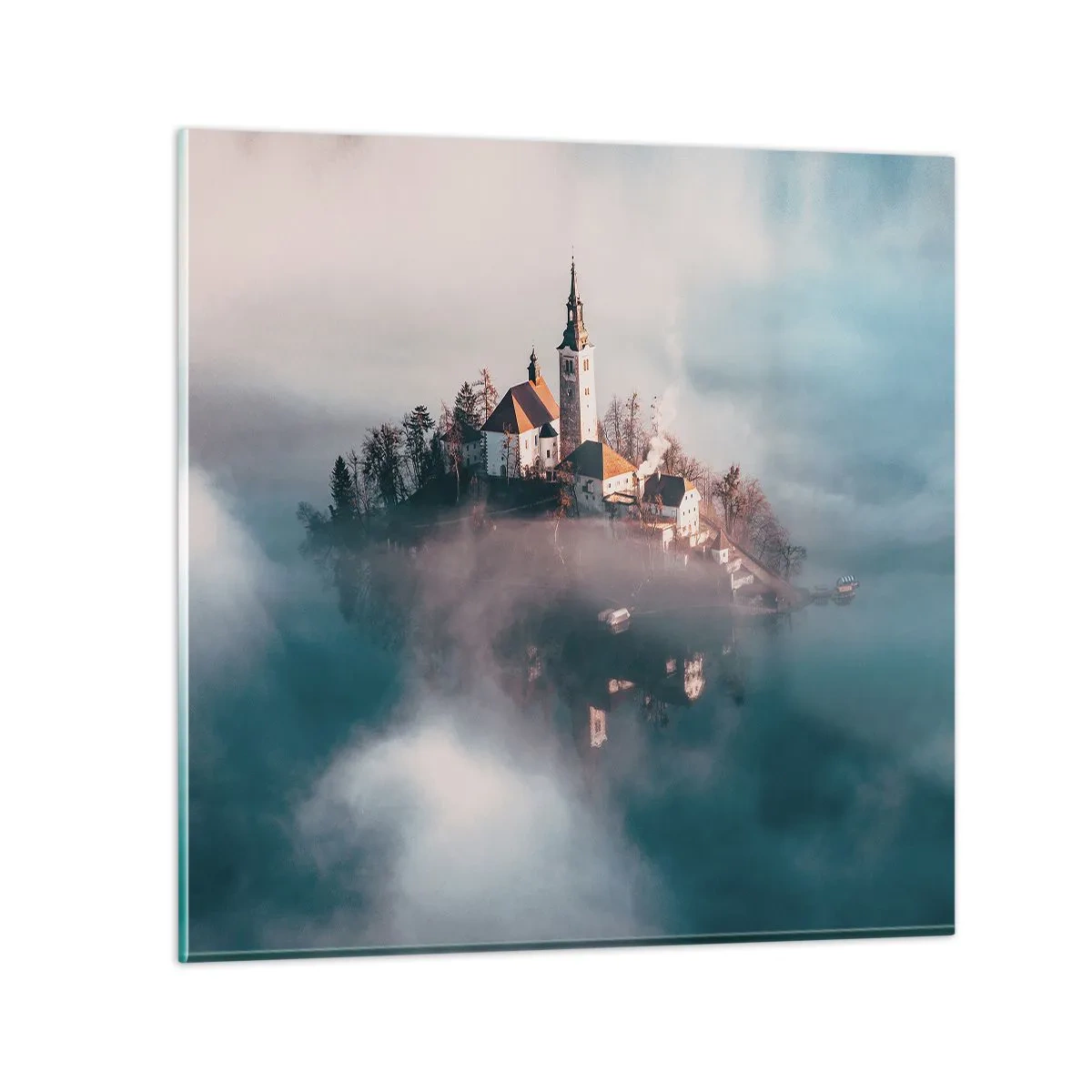 Impression sur verre - Image sur verre - Île de rêve - 70x70 cm