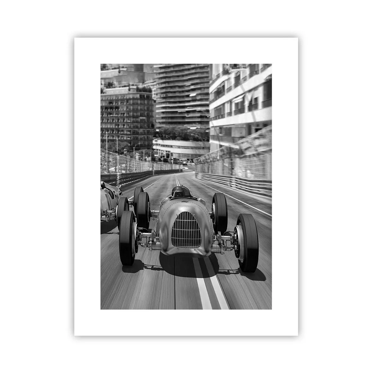 Affiche - Poster - Il y a longtemps à Monté Carlo - 30x40 cm