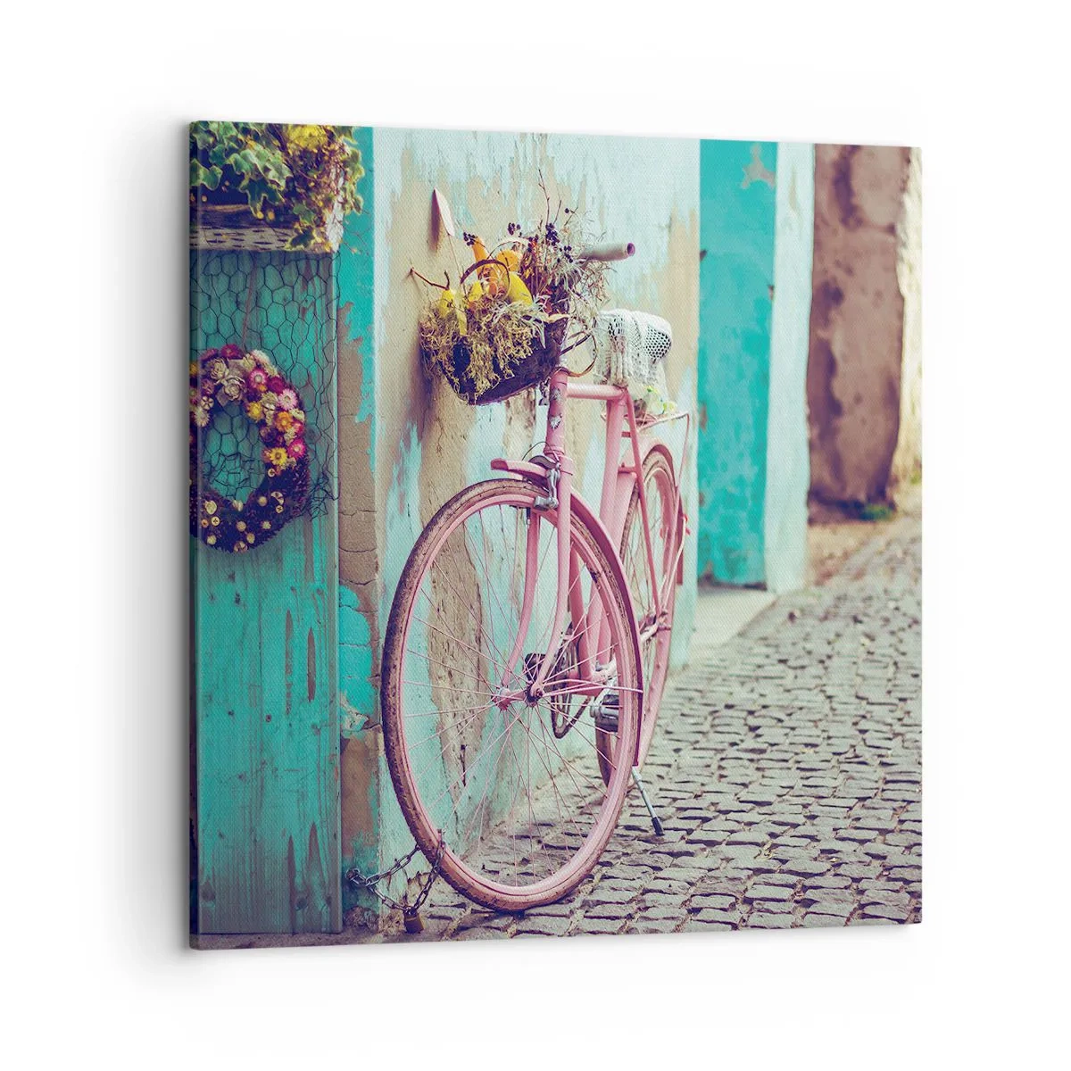 Impression sur toile - Image sur toile - Je reviens tout de suite - 50x50 cm