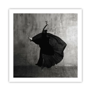 Affiche - Poster - Pas plein de passion - 60x60 cm