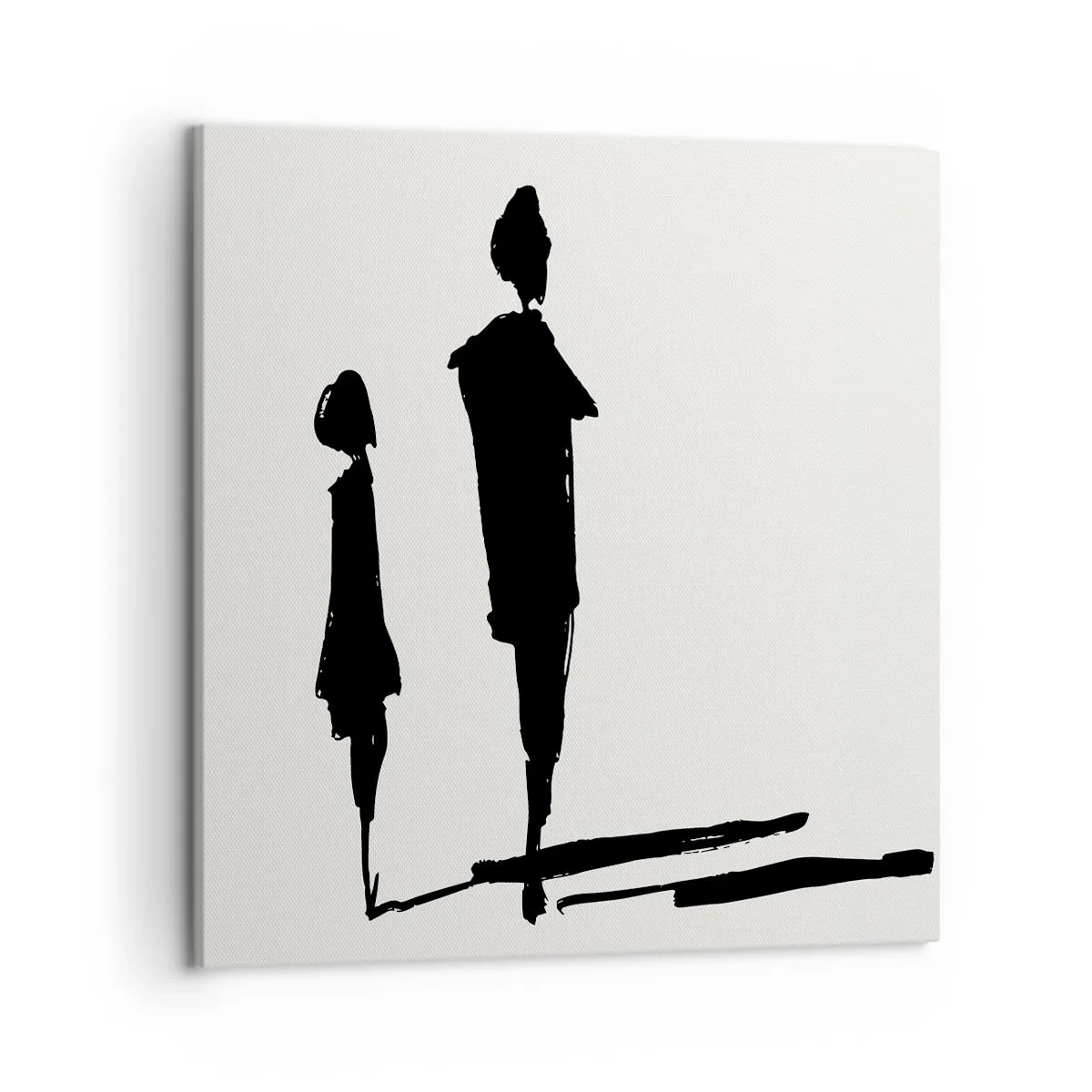 Impression sur toile - Image sur toile - Êtes-vous sûr qu'ils sont ensemble ? - 50x50 cm