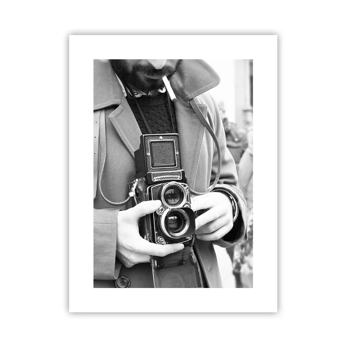 Affiche - Poster - Dans un style rétro - 30x40 cm