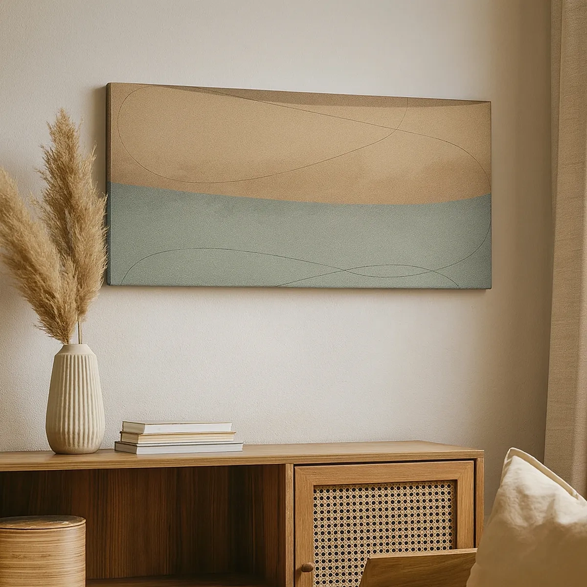 Impression sur toile - Image sur toile - Composition horizontale - 30x30 cm