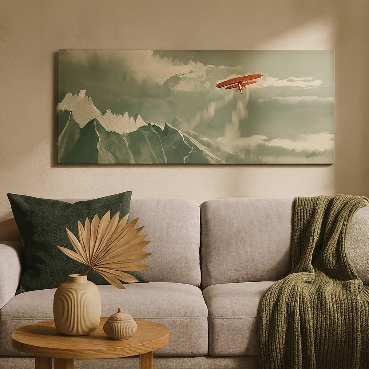 Impression sur toile - Image sur toile - Pionnier intrépide - 30x30 cm