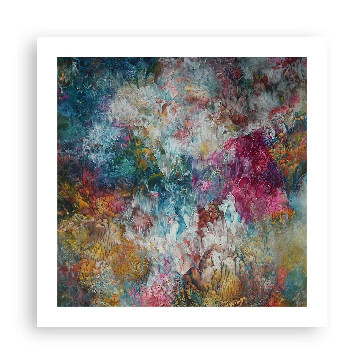 Affiche - Poster - En pleine floraison - 50x50 cm