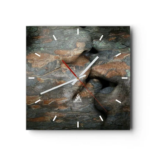 Horloge murale - Pendule murale - Ensemble pour toujours - 40x40 cm
