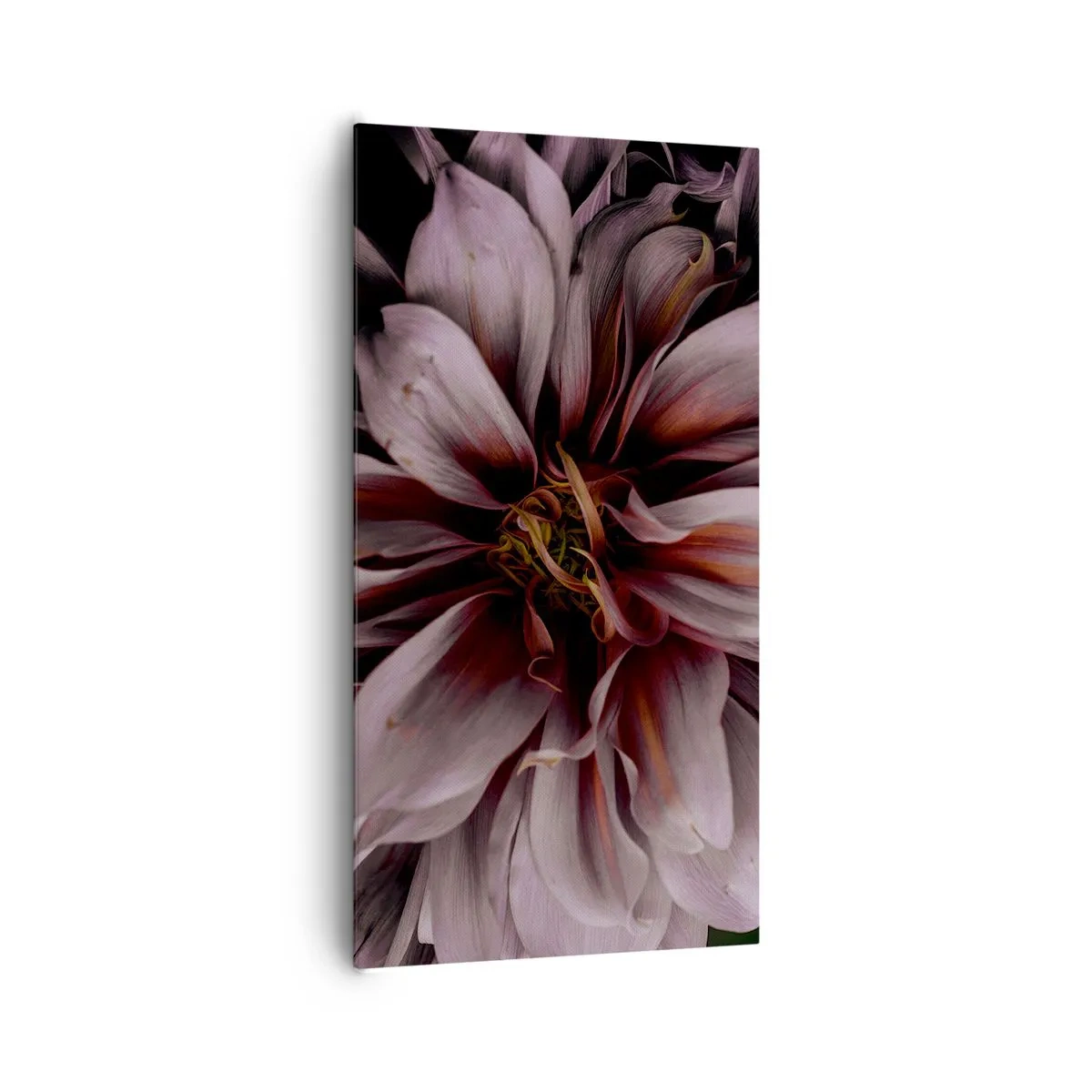 Impression sur toile - Image sur toile - Un coeur fleuri - 65x120 cm