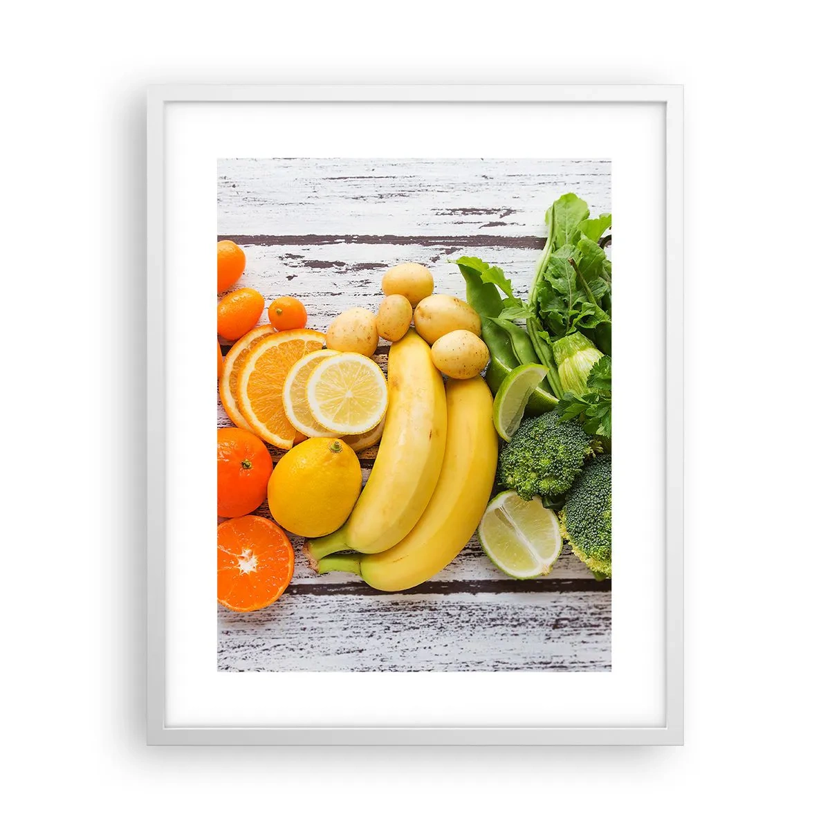 Affiche dans un cadre blanc - Poster - Ce n'est pas suffisant? - 40x50 cm