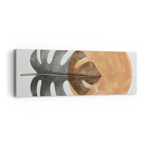 Impression sur toile - Image sur toile - Toujours le soleil - 90x30 cm