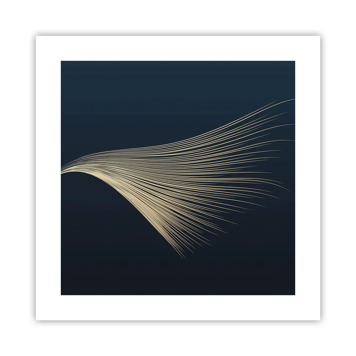 Affiche - Poster - Comme les cheveux d'un ange - 40x40 cm