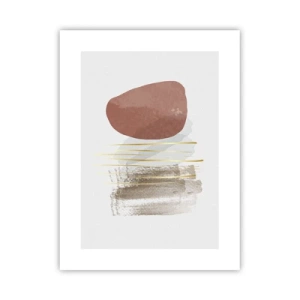 Affiche - Poster - Colonnade abstraite - 30x40 cm