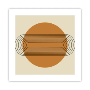 Affiche - Poster - Plan idéal - 40x40 cm