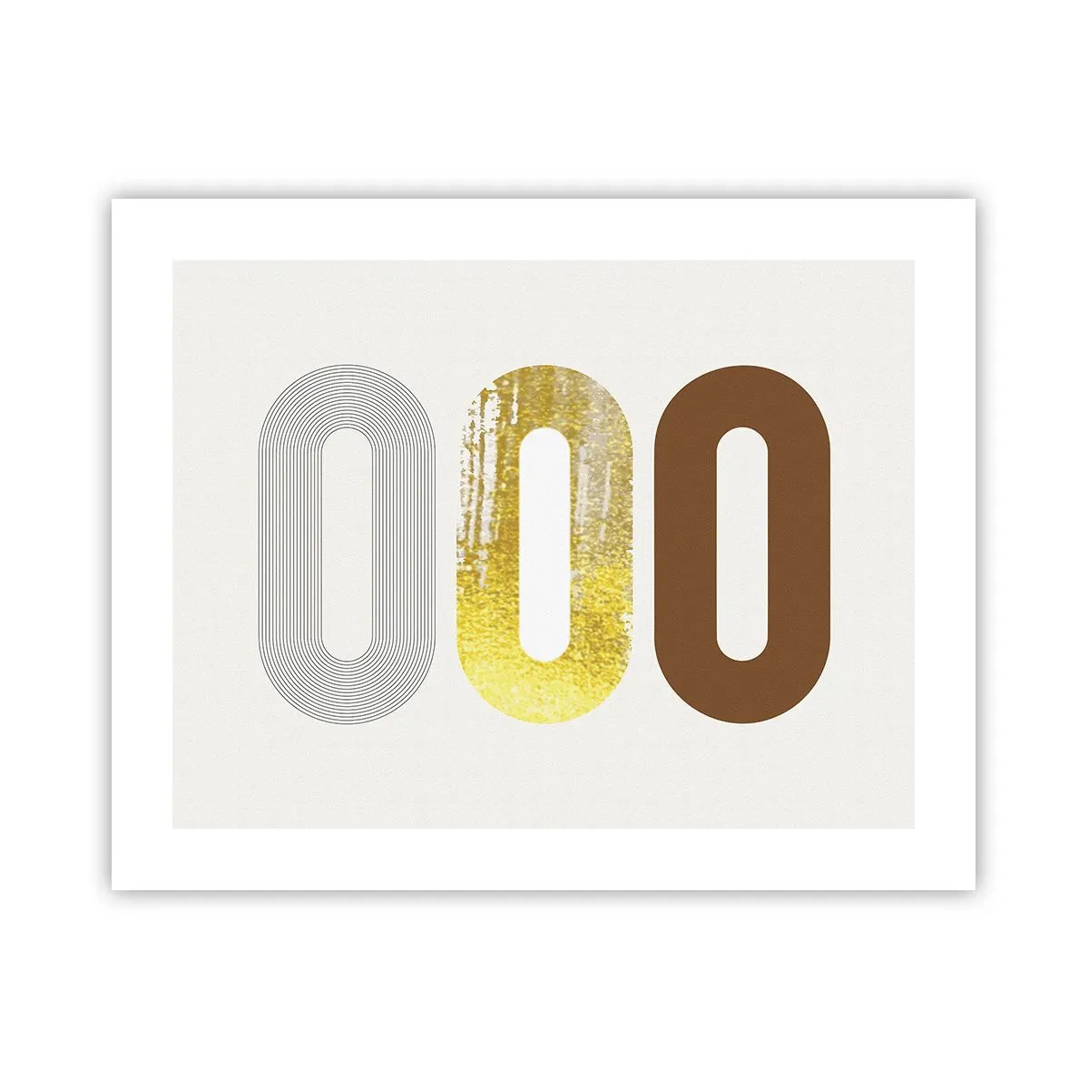 Affiche - Poster - Ooo! - 50x40 cm