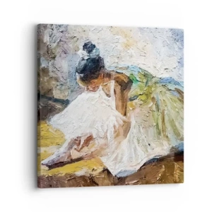 Impression sur toile - Image sur toile - D'après un tableau de Degas - 30x30 cm