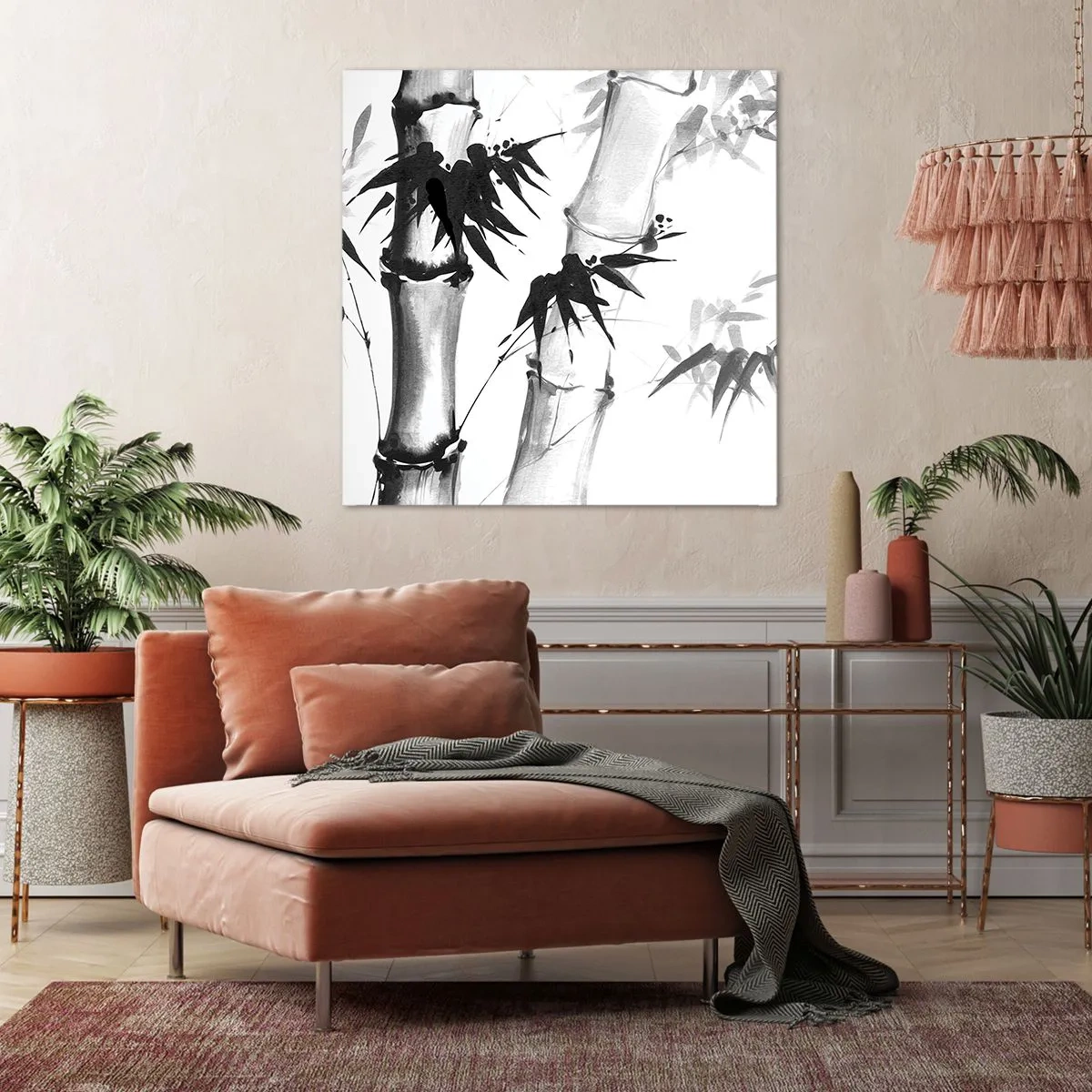 Impression sur toile - Image sur toile - Gros plan sur l'orient - 50x50 cm