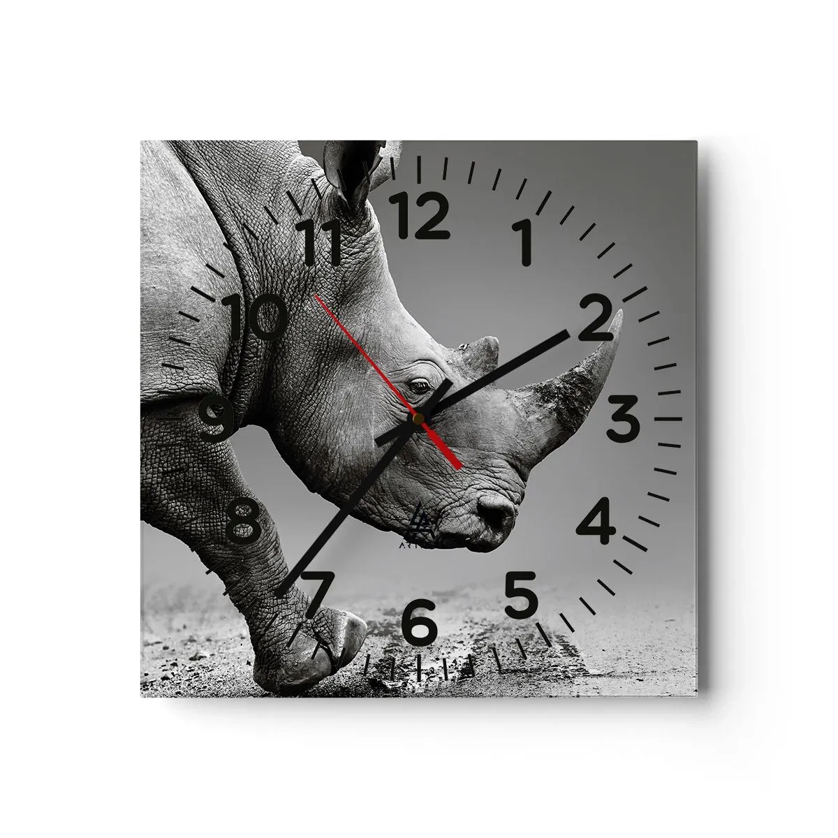 Horloge murale - Pendule murale - Force inarrêtable - 40x40 cm