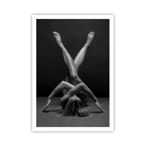 Affiche - Poster - Géométrie de la nudité - 70x100 cm