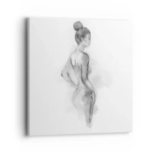 Impression sur toile - Image sur toile - Belle comme une peinture - 40x40 cm