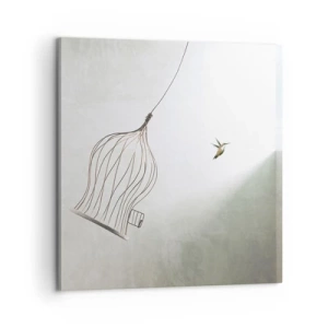 Impression sur toile - Image sur toile - Dans son élément - 60x60 cm