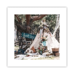 Affiche - Poster - Make love… - 30x30 cm