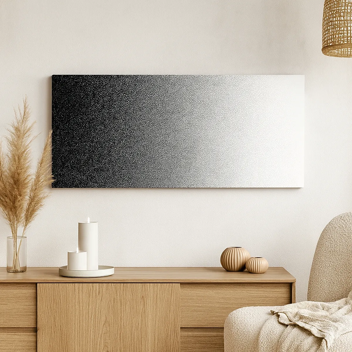 Impression sur toile - Image sur toile - Du coté de la lumière - 30x30 cm