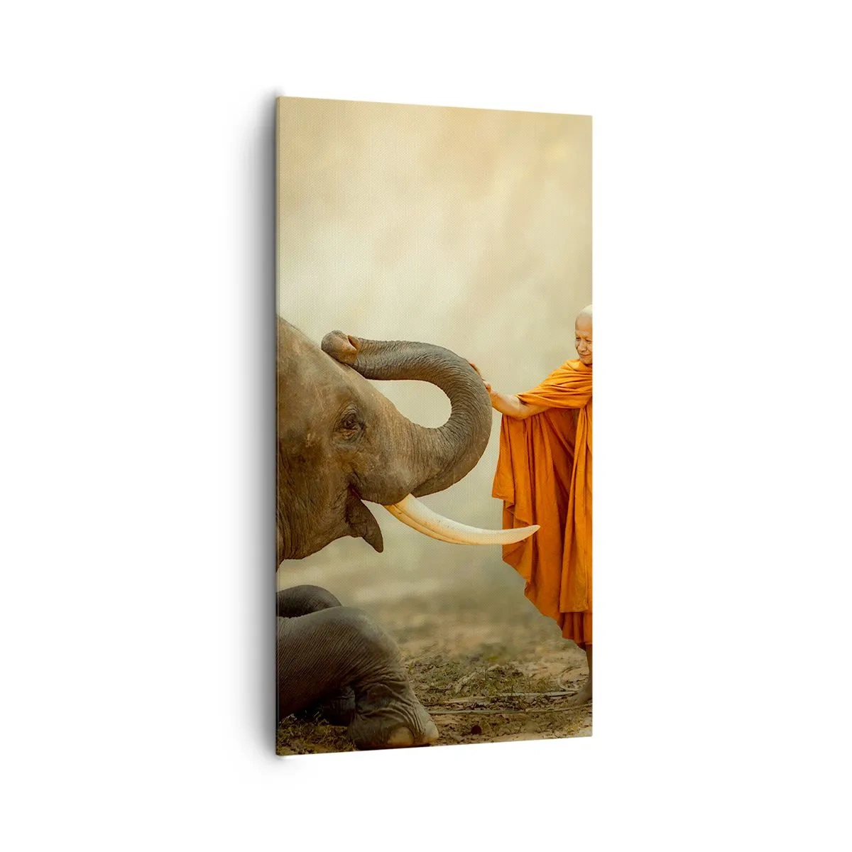 Impression sur toile - Image sur toile - Rencontre en voyageant - 65x120 cm