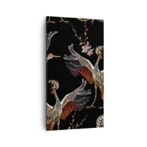 Impression sur toile - Image sur toile - Un oiseau de conte de fées - 45x80 cm
