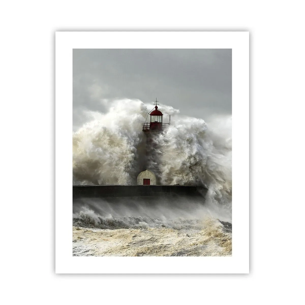 Affiche - Poster - La colère de l'océan - 40x50 cm