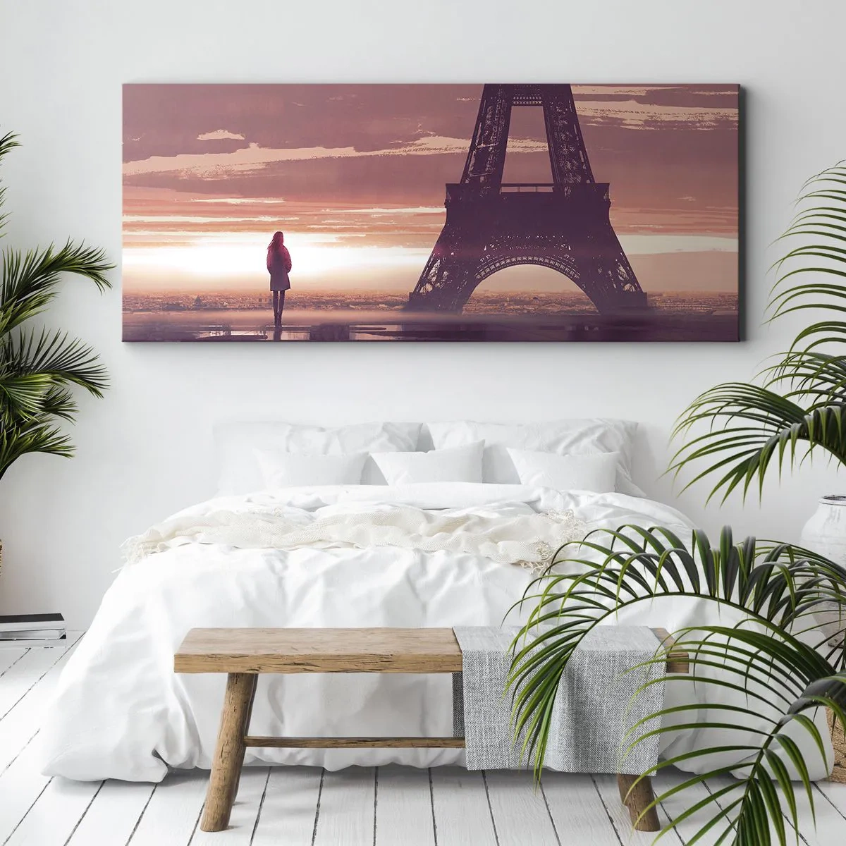 Impression sur toile - Image sur toile - Seulement deux d'entre eux - 90x30 cm