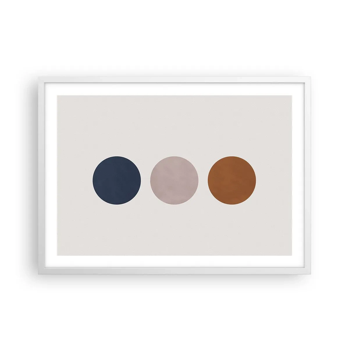 Affiche dans un cadre blanc - Poster - Symbole d'excellence - 70x50 cm