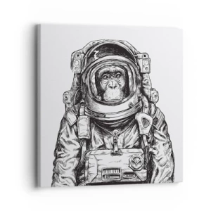 Impression sur toile - Image sur toile - Évolution alternative - 30x30 cm