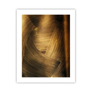 Affiche - Poster - Dans un labyrinthe en or - 40x50 cm