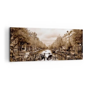 Impression sur toile - Image sur toile - Ambiance hollandaise - 100x40 cm