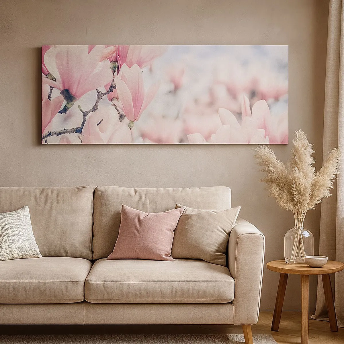 Impression sur toile - Image sur toile - Idéal de la subtilité - 100x40 cm