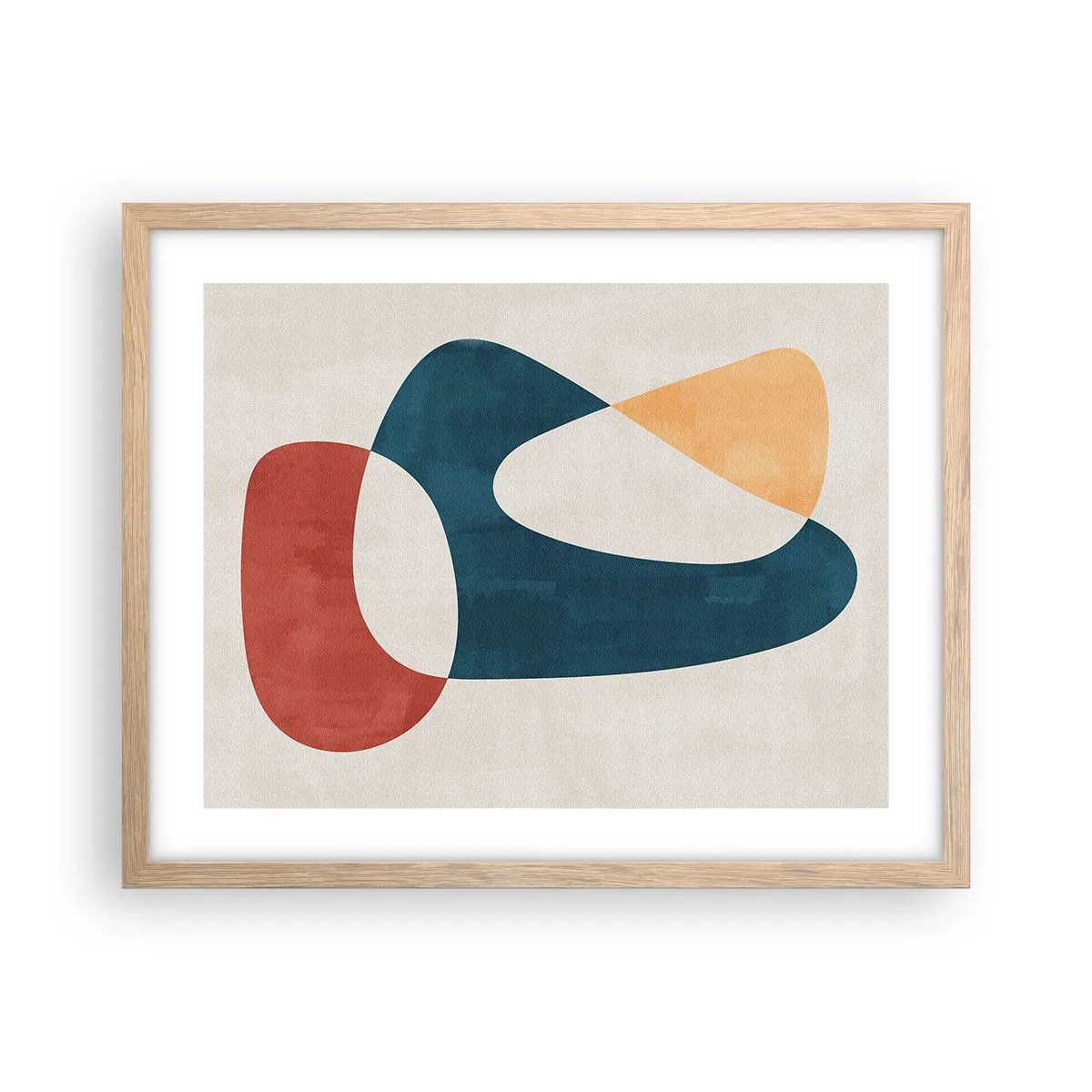 Affiche dans un chêne clair - Poster - Influences et métamorphoses - 50x40 cm