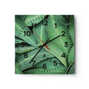Horloge murale - Pendule murale - Juteux et frais - 40x40 cm