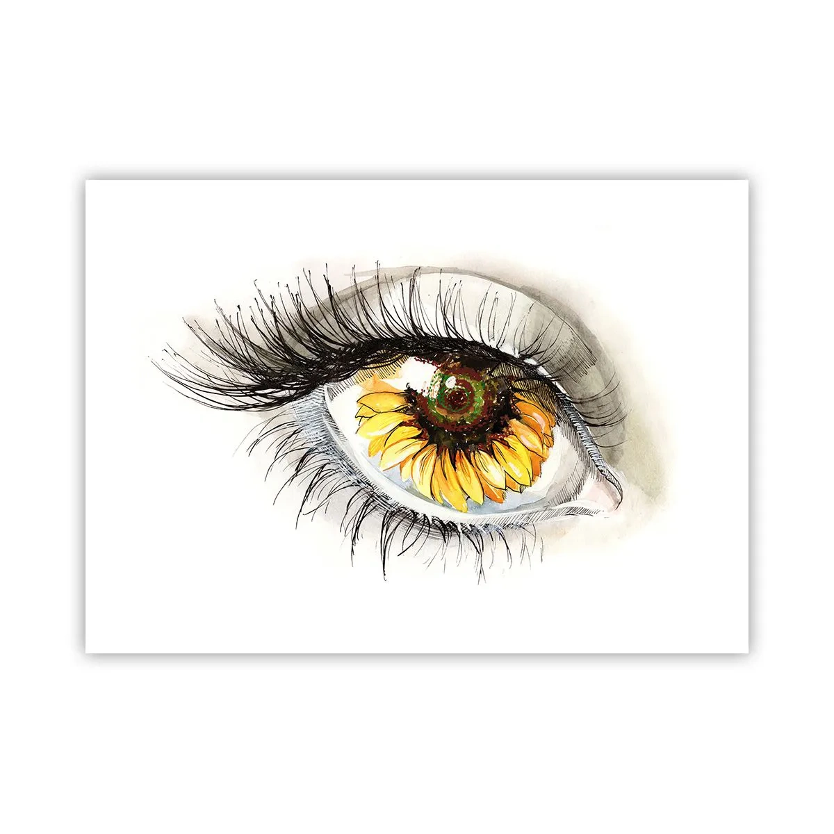 Affiche - Poster - Un look aussi chaud que l'été - 70x50 cm