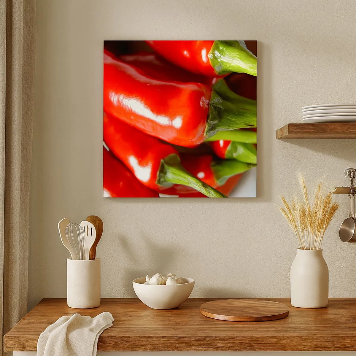 Impression sur toile - Image sur toile - Juteux, brillant, lisse - 30x30 cm