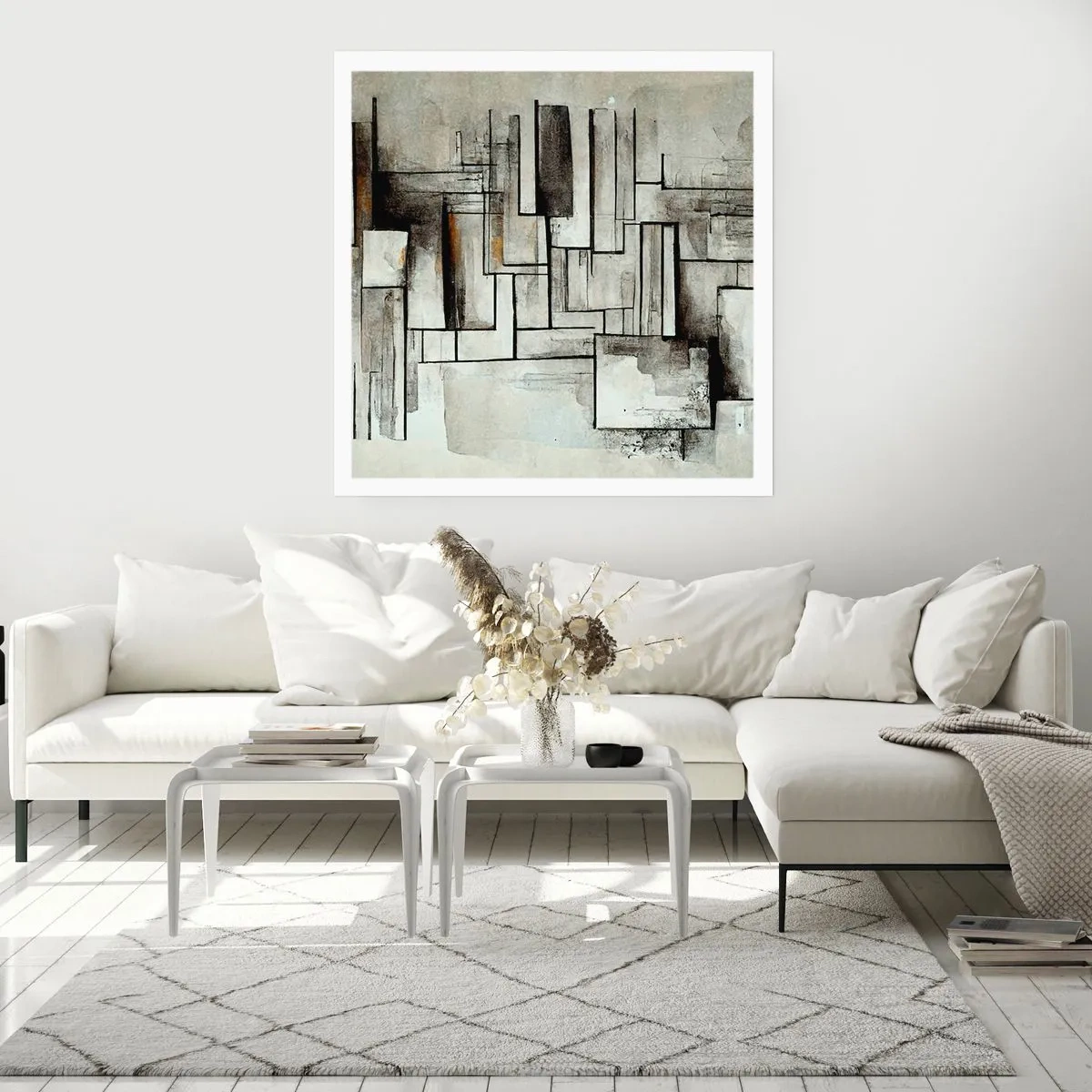 Affiche - Poster - Le pouvoir de la simplicité - 50x50 cm