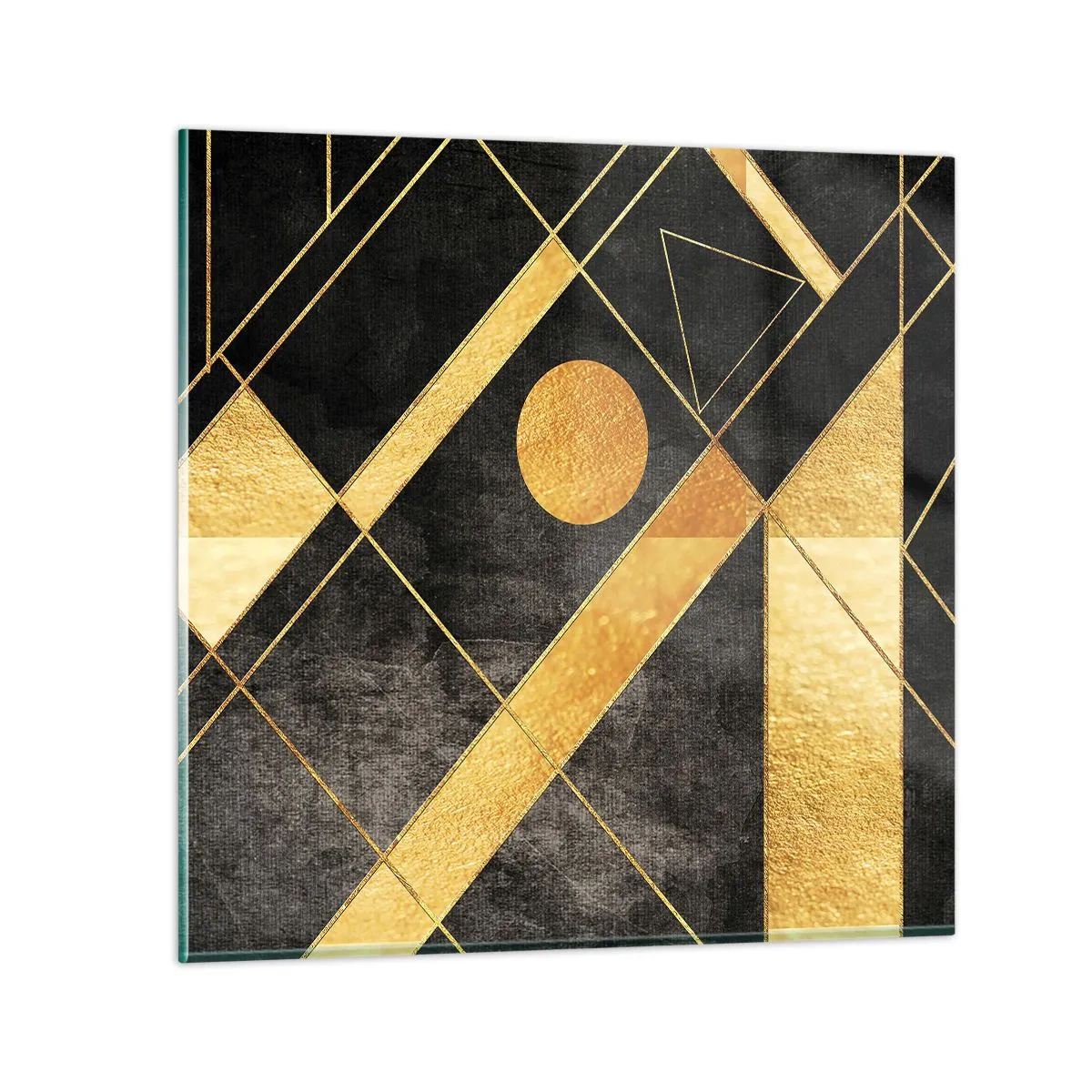 Impression sur verre - Image sur verre - Soleil du désert - 70x70 cm