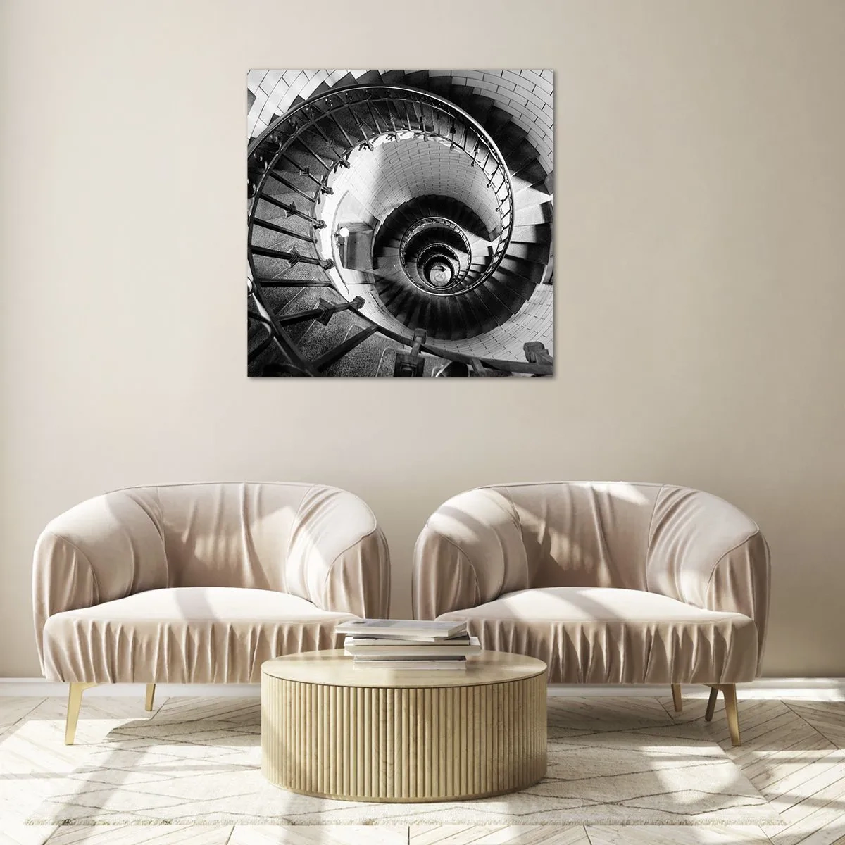 Impression sur verre - Image sur verre - De plus en plus haut - 60x60 cm