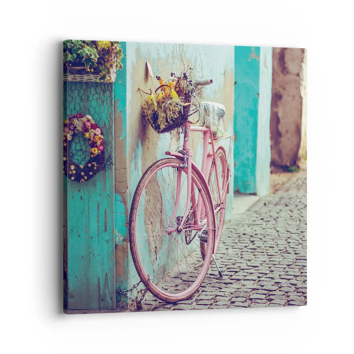 Impression sur toile - Image sur toile - Je reviens tout de suite - 40x40 cm