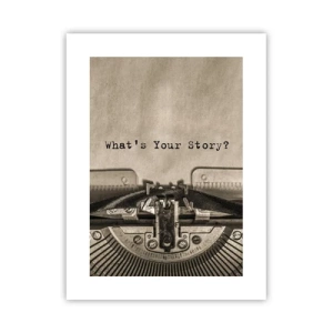 Affiche - Poster - Réponds-moi - 30x40 cm