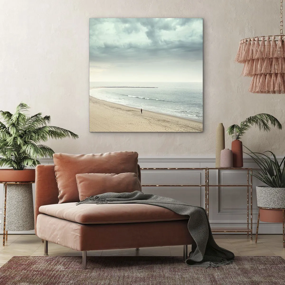 Impression sur toile - Image sur toile - à la recherche de la paix - 50x50 cm