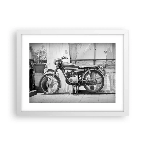 Affiche dans un cadre blanc - Poster - Classique au dessus de tout - 40x30 cm