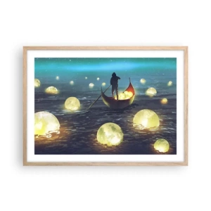 Affiche dans un chêne clair - Poster - Des choses dont les philosophes n'ont jamais rêvé - 70x50 cm