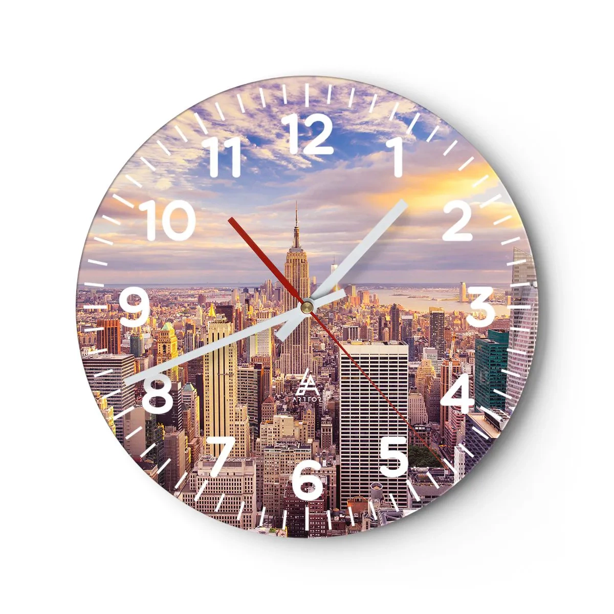 Horloge murale - Pendule murale - Atteindre les nuages ​​eux-mêmes - 40x40 cm